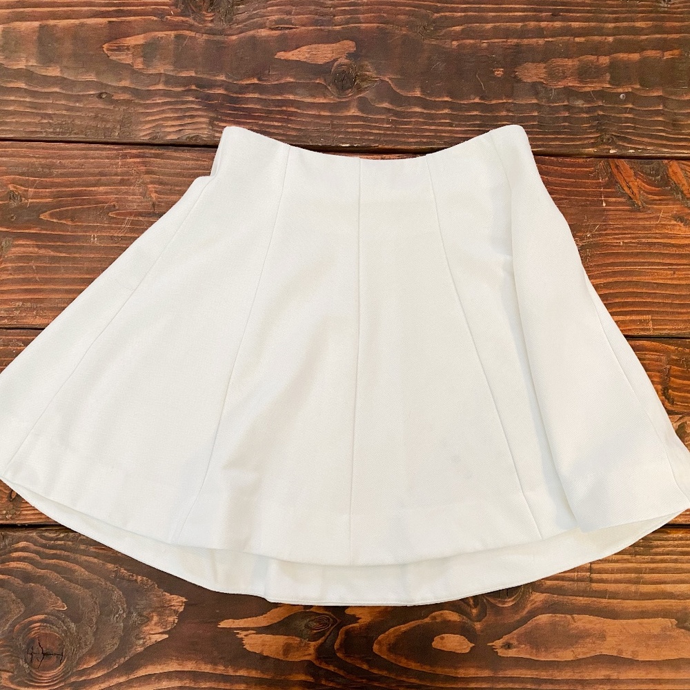 Kimchi Blue White Flare Skirt